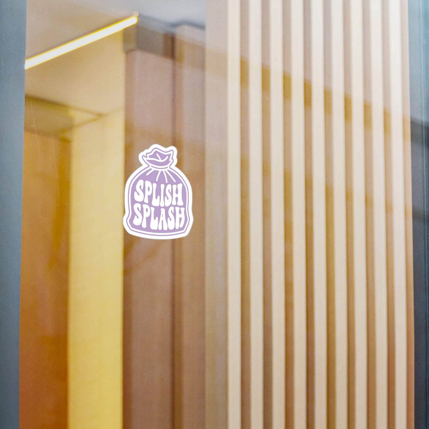 Splish Splash - Vinyl Decal