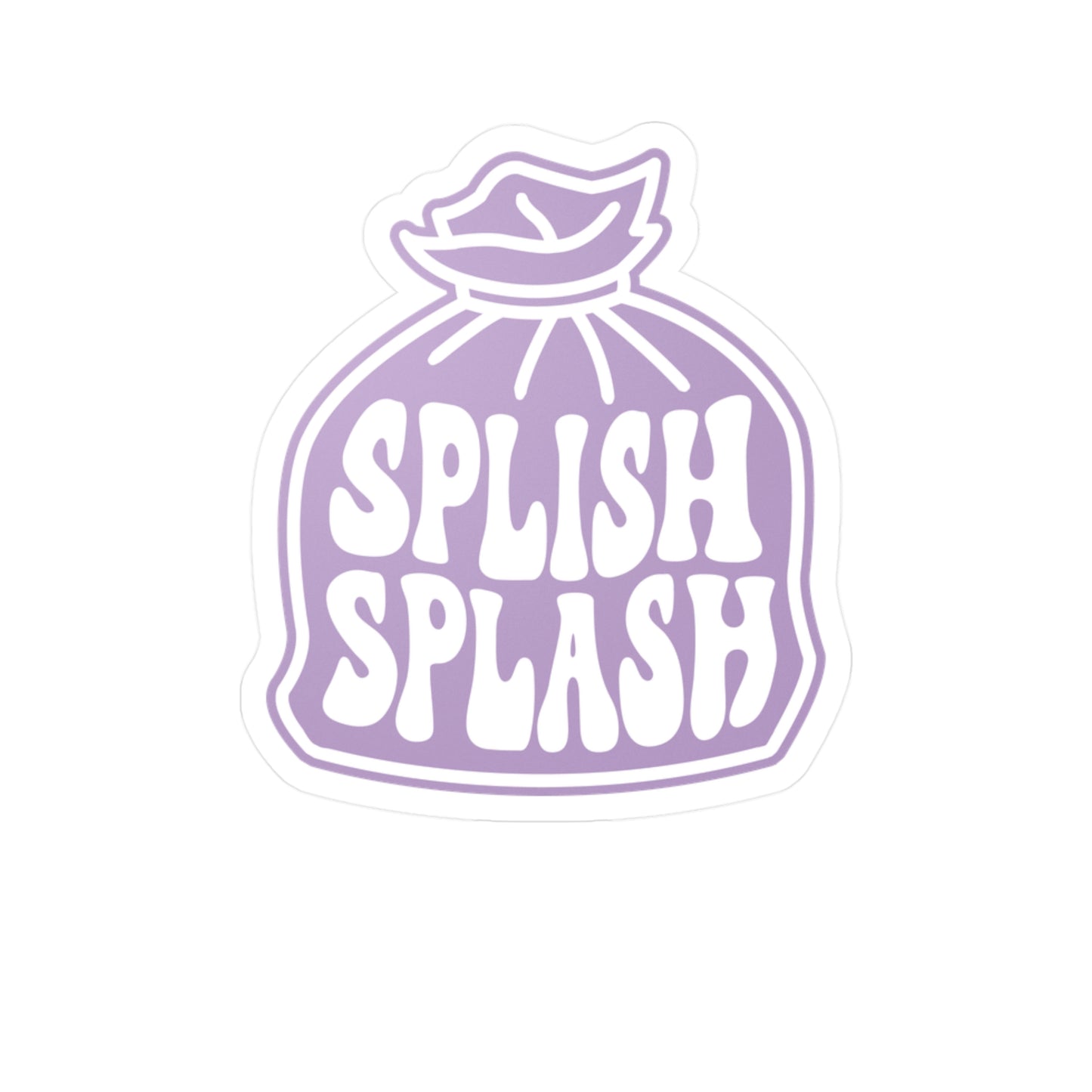 Splish Splash - Vinyl Decal