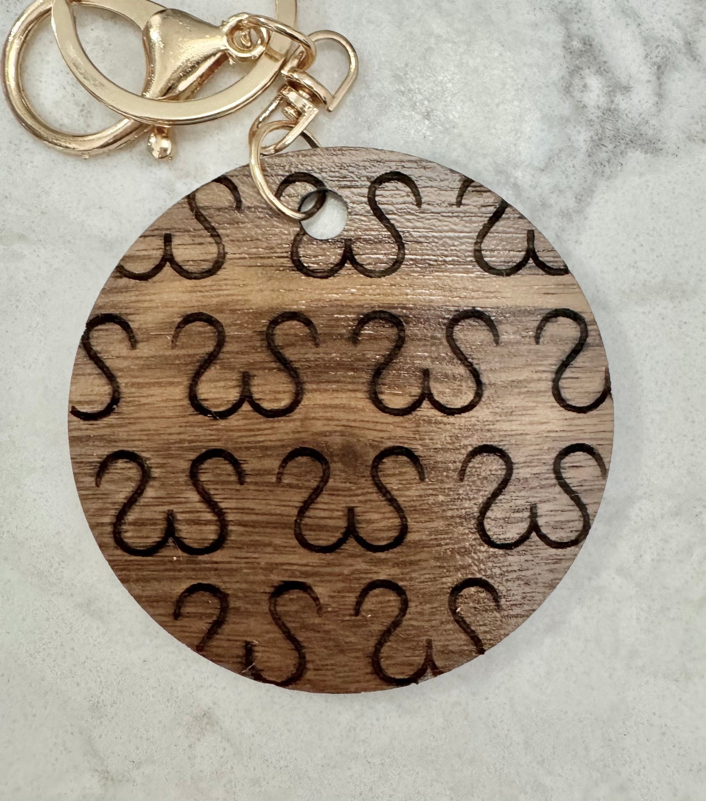 "My Sister Wife's Closet" - Engraved Wood Keychain