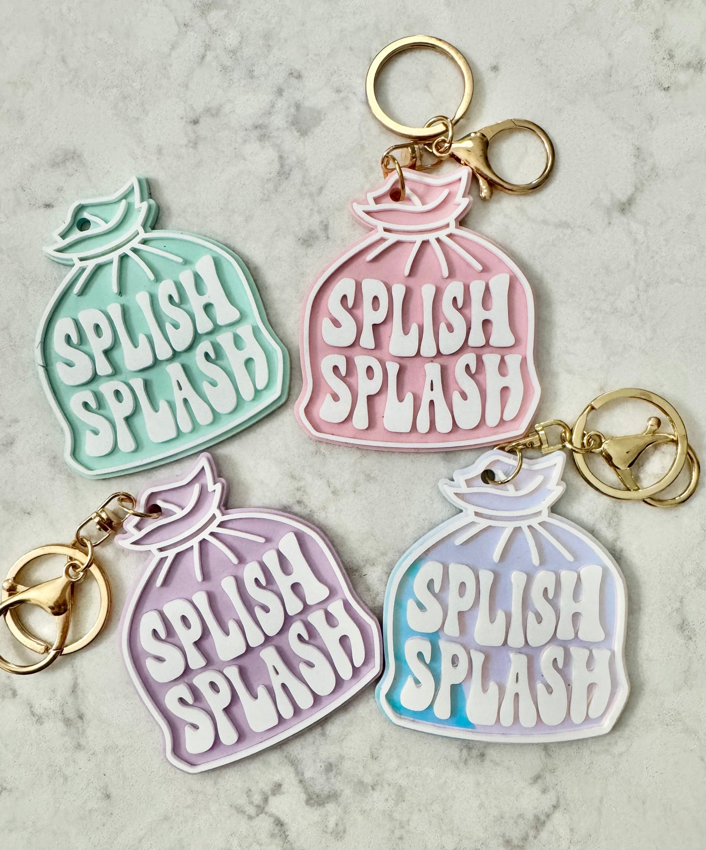 Splish Splash - Acrylic Keychain