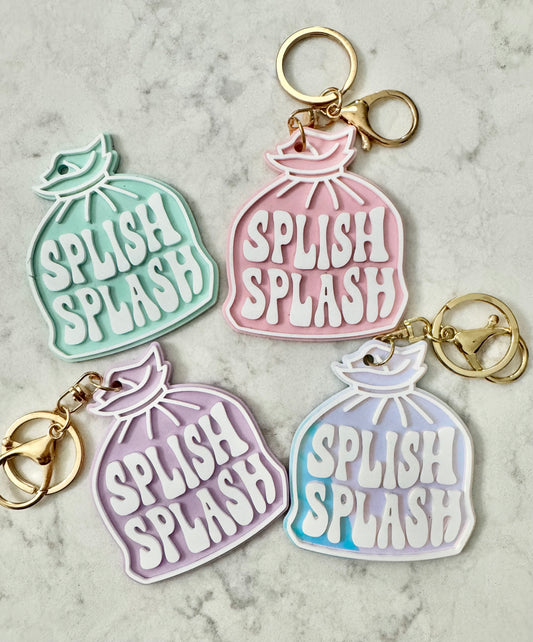 Splish Splash - Acrylic Keychain